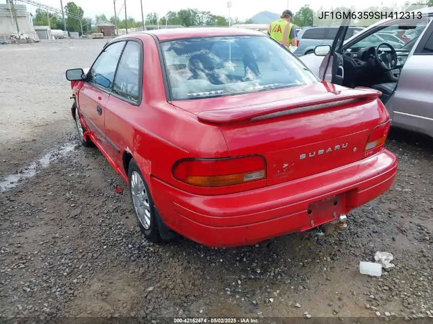 1995 Subaru Impreza L VIN: JF1GM6359SH412313 Lot: 42162474