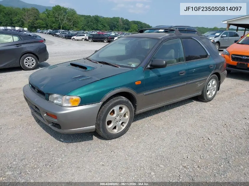 1995 Subaru Impreza L Plus/Outback VIN: JF1GF2350SG814097 Lot: 42469282