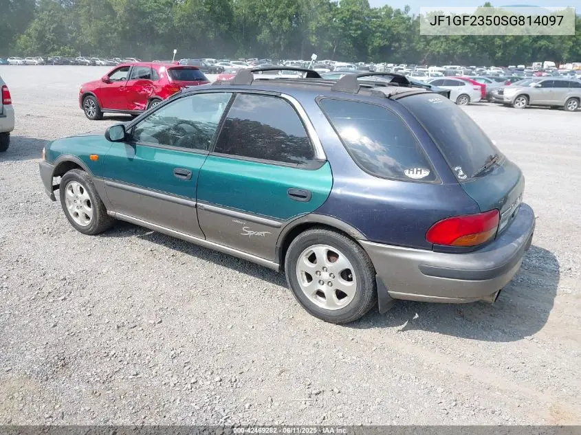 1995 Subaru Impreza L Plus/Outback VIN: JF1GF2350SG814097 Lot: 42469282