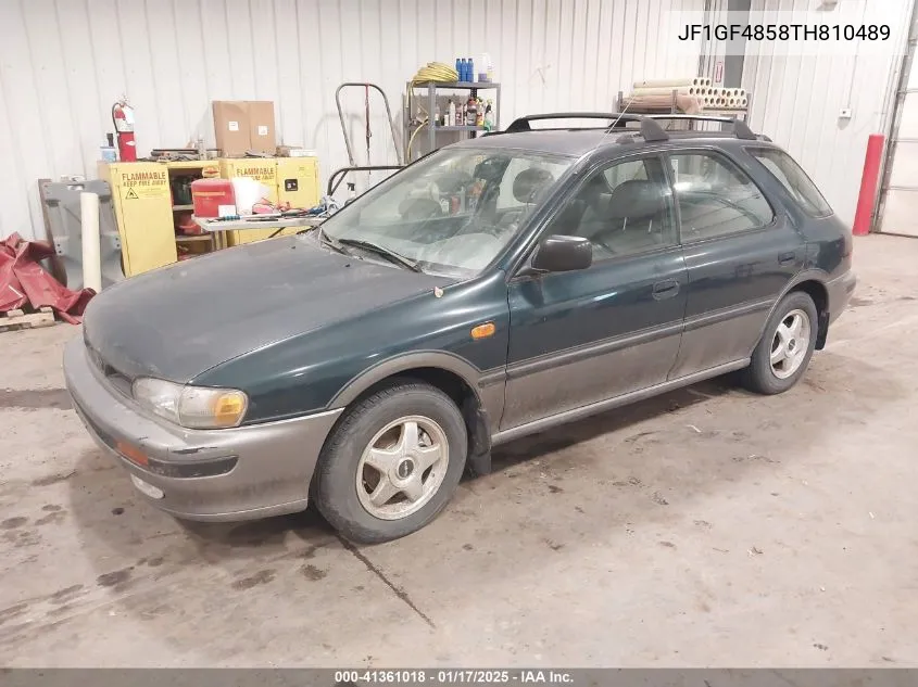 1996 Subaru Impreza Outback VIN: JF1GF4858TH810489 Lot: 41361018