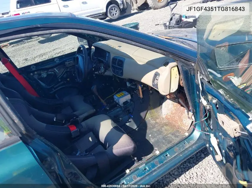 1996 Subaru Impreza L VIN: JF1GF4351TG816843 Lot: 42030884