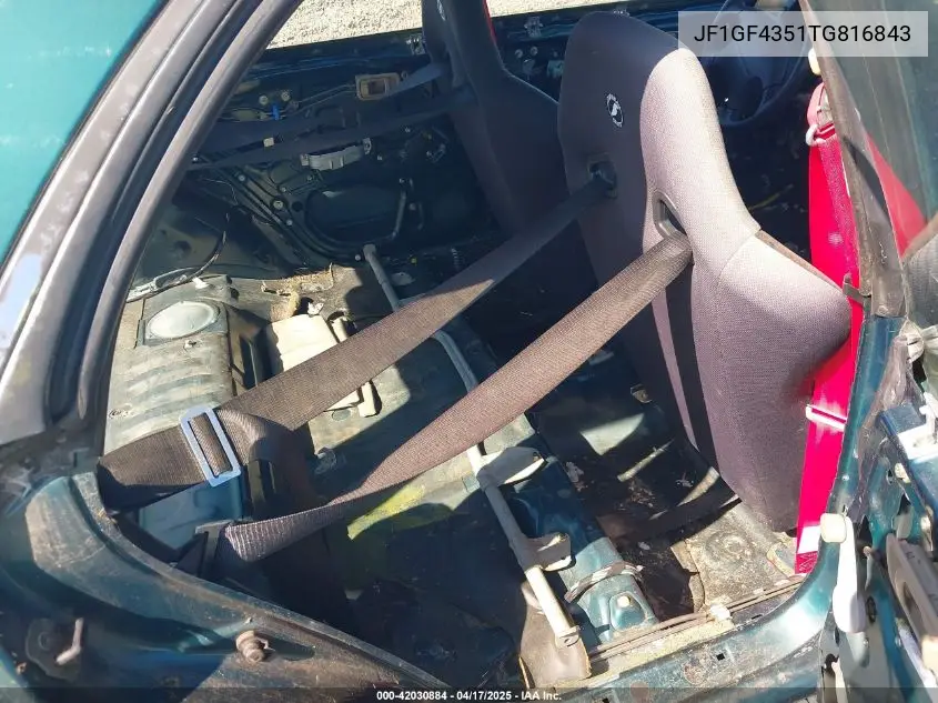 1996 Subaru Impreza L VIN: JF1GF4351TG816843 Lot: 42030884