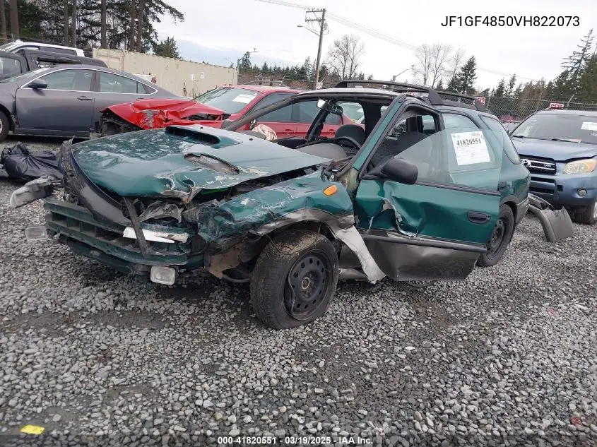 1997 Subaru Impreza Outback Sport VIN: JF1GF4850VH822073 Lot: 41820551
