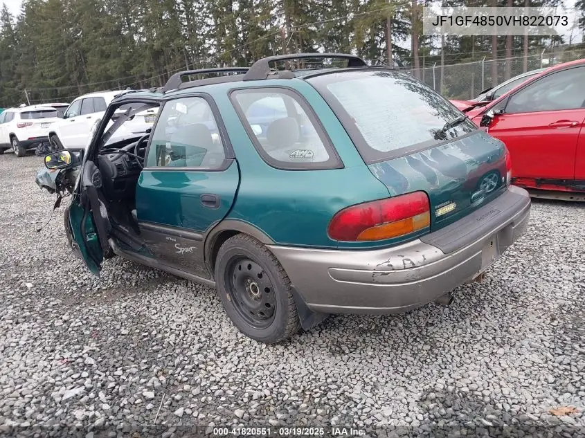 1997 Subaru Impreza Outback Sport VIN: JF1GF4850VH822073 Lot: 41820551
