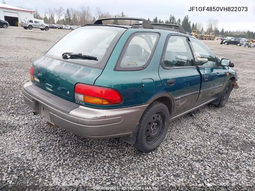 1997 Subaru Impreza Outback Sport VIN: JF1GF4850VH822073 Lot: 41820551