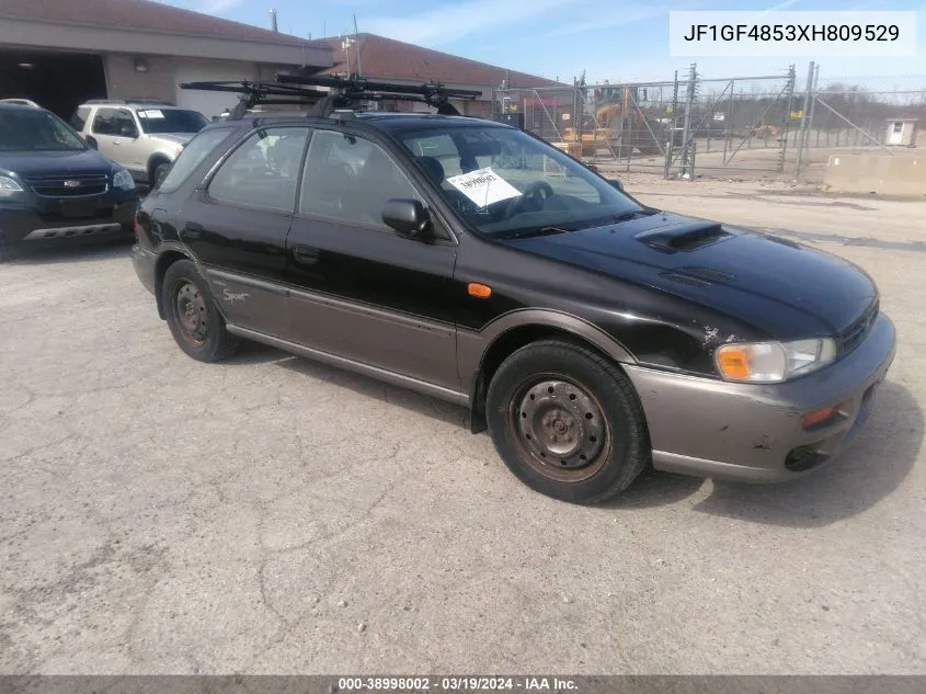 1999 Subaru Impreza Outback Sport VIN: JF1GF4853XH809529 Lot: 38998002