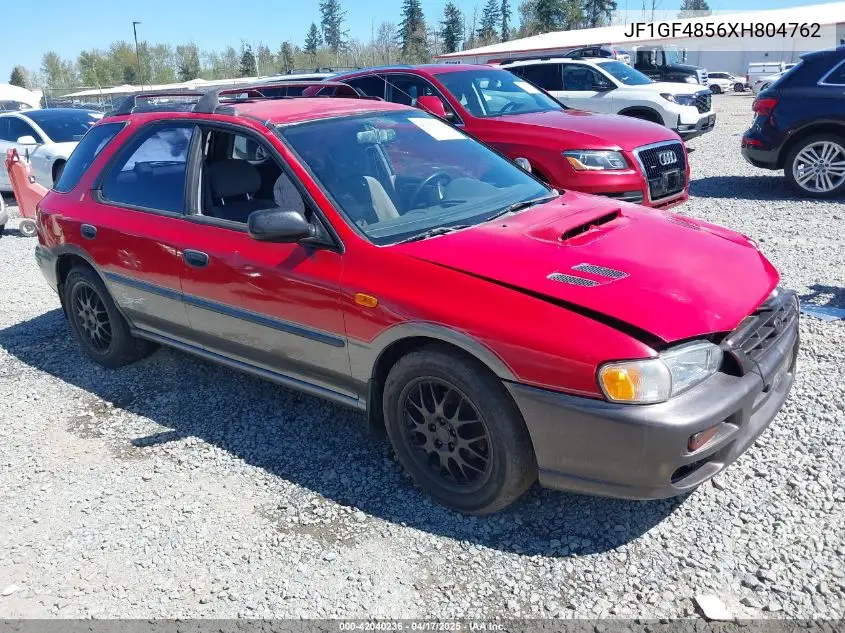 1999 Subaru Impreza Outback Sport VIN: JF1GF4856XH804762 Lot: 42040236