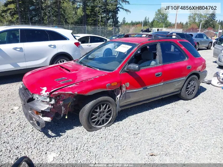 1999 Subaru Impreza Outback Sport VIN: JF1GF4856XH804762 Lot: 42040236