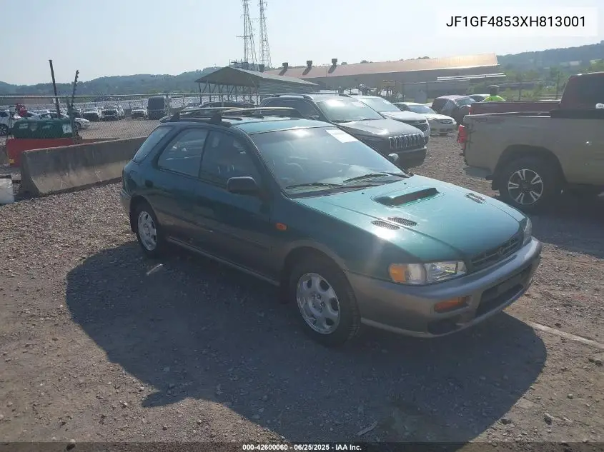 1999 Subaru Impreza Outback Sport VIN: JF1GF4853XH813001 Lot: 42600060