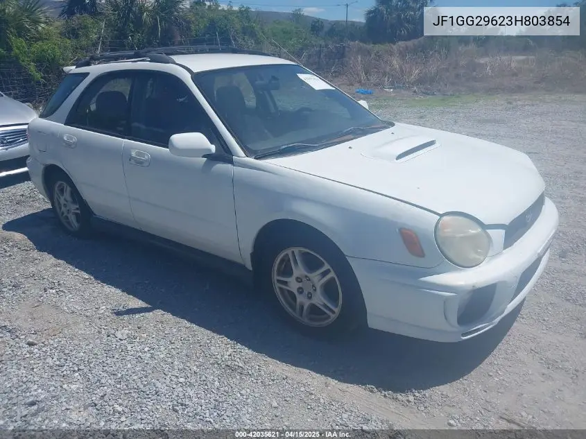 2003 Subaru Impreza Wrx VIN: JF1GG29623H803854 Lot: 42035621