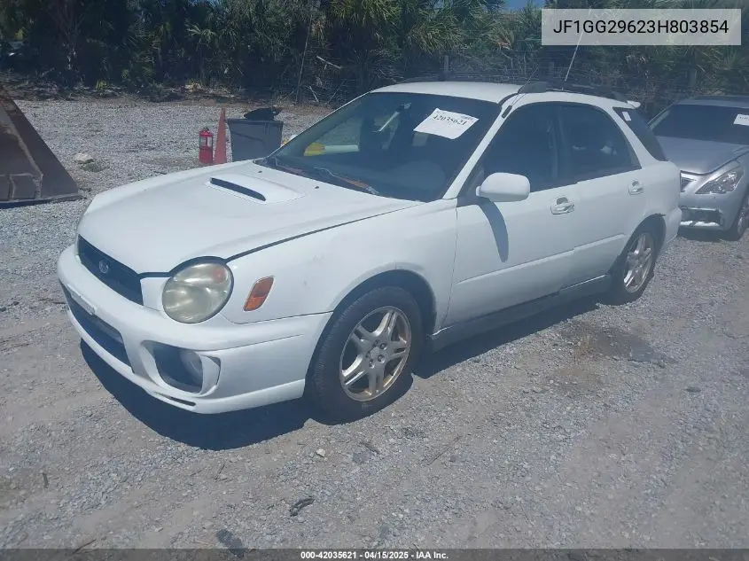 2003 Subaru Impreza Wrx VIN: JF1GG29623H803854 Lot: 42035621