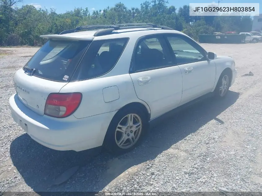 2003 Subaru Impreza Wrx VIN: JF1GG29623H803854 Lot: 42035621