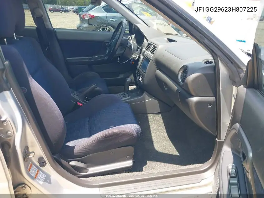 2003 Subaru Impreza Wrx VIN: JF1GG29623H807225 Lot: 42203096