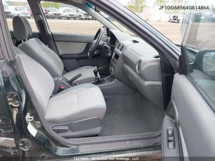 2004 Subaru Impreza Outback Sport VIN: JF1GG68564G814864 Lot: 12319603