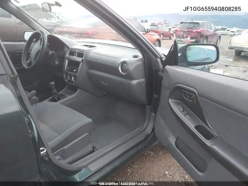 2004 Subaru Impreza 2.5Ts VIN: JF1GG65594G808285 Lot: 41897489