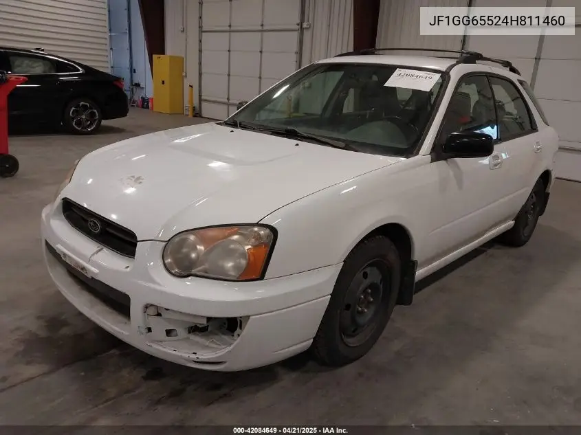 2004 Subaru Impreza 2.5Ts VIN: JF1GG65524H811460 Lot: 42084649