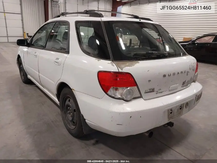 2004 Subaru Impreza 2.5Ts VIN: JF1GG65524H811460 Lot: 42084649