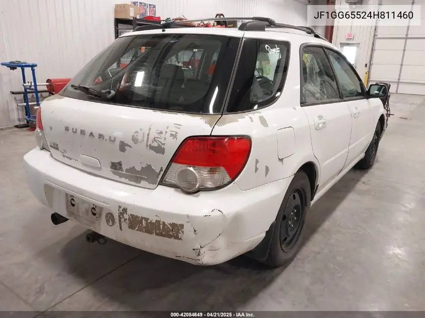2004 Subaru Impreza 2.5Ts VIN: JF1GG65524H811460 Lot: 42084649