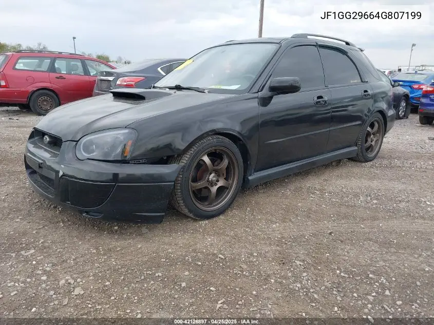 2004 Subaru Impreza Wrx VIN: JF1GG29664G807199 Lot: 42126897