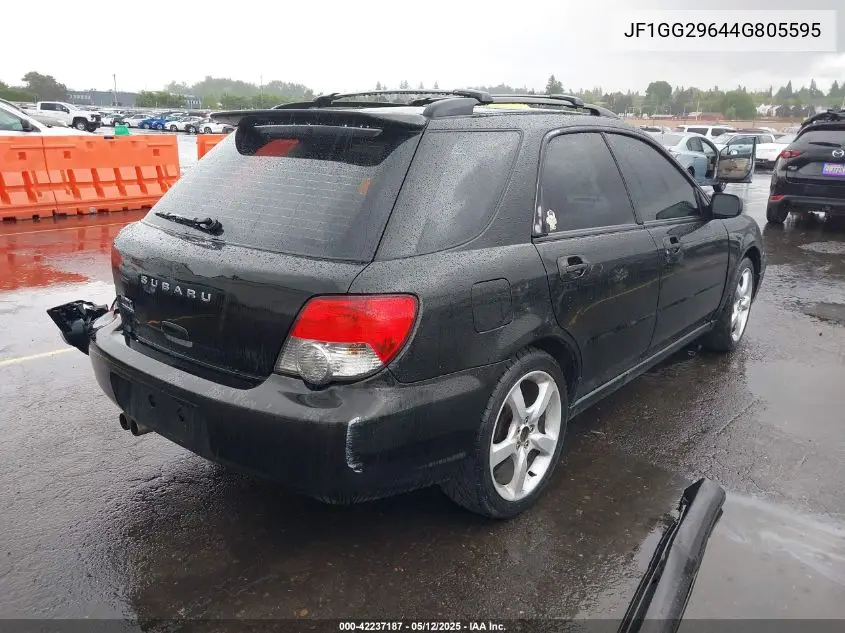 2004 Subaru Impreza Wrx VIN: JF1GG29644G805595 Lot: 42237187