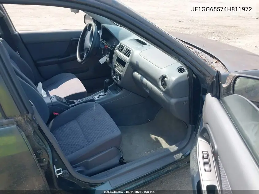2004 Subaru Impreza 2.5Ts VIN: JF1GG65574H811972 Lot: 42440842