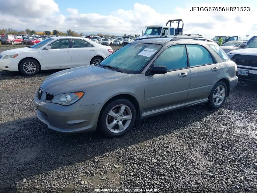 2006 Subaru Impreza 2.5I VIN: JF1GG67656H821523 Lot: 40691535