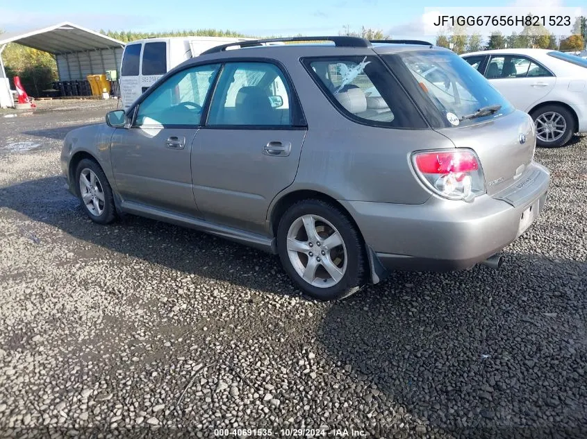 2006 Subaru Impreza 2.5I VIN: JF1GG67656H821523 Lot: 40691535