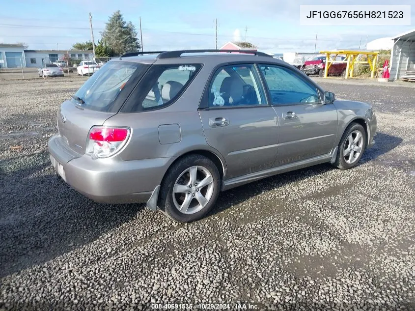 2006 Subaru Impreza 2.5I VIN: JF1GG67656H821523 Lot: 40691535