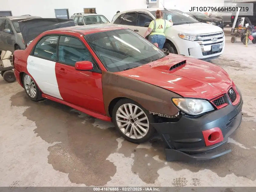 2006 Subaru Impreza Wrx Limited VIN: JF1GD79666H501719 Lot: 41676885