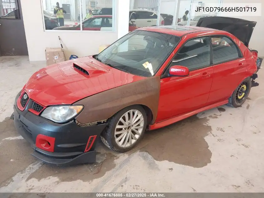 2006 Subaru Impreza Wrx Limited VIN: JF1GD79666H501719 Lot: 41676885
