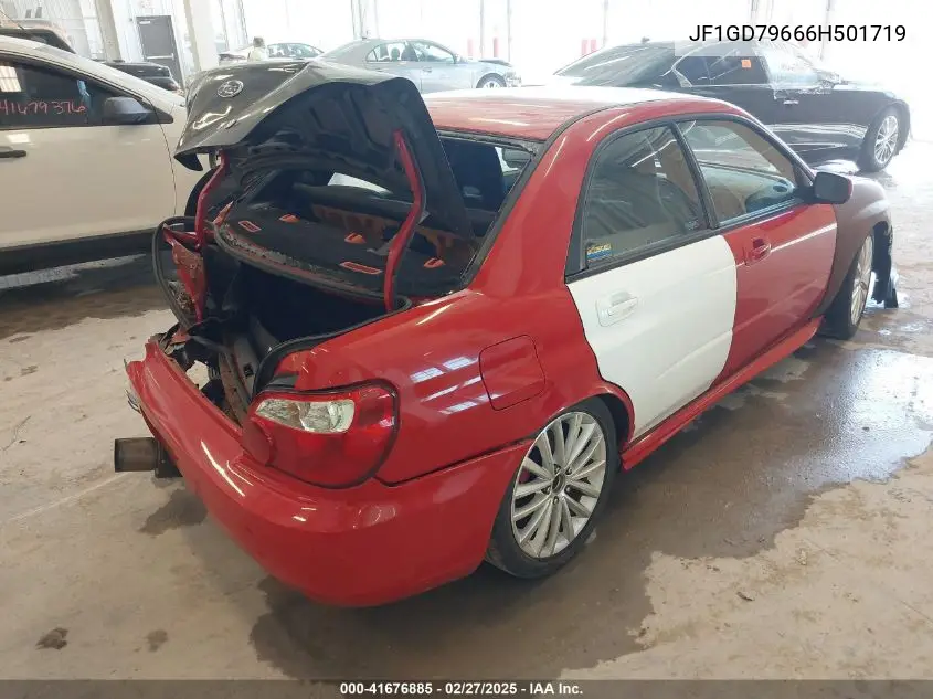 2006 Subaru Impreza Wrx Limited VIN: JF1GD79666H501719 Lot: 41676885