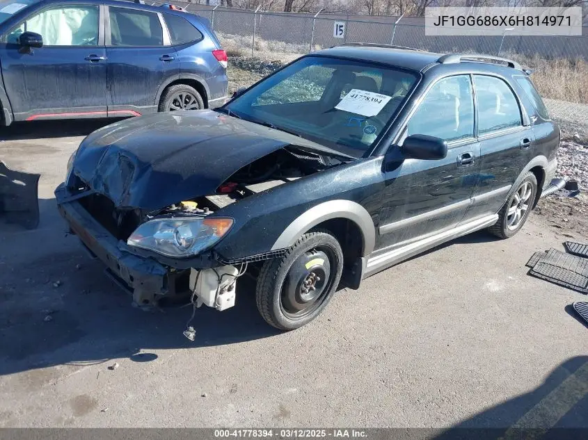 2006 Subaru Impreza Outback Sport VIN: JF1GG686X6H814971 Lot: 41778394