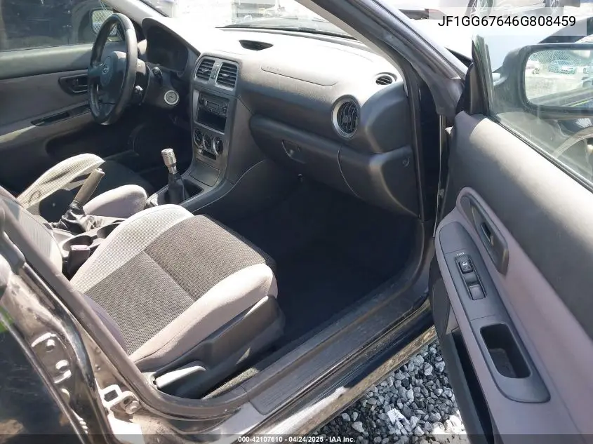 2006 Subaru Impreza 2.5I VIN: JF1GG67646G808459 Lot: 42107610