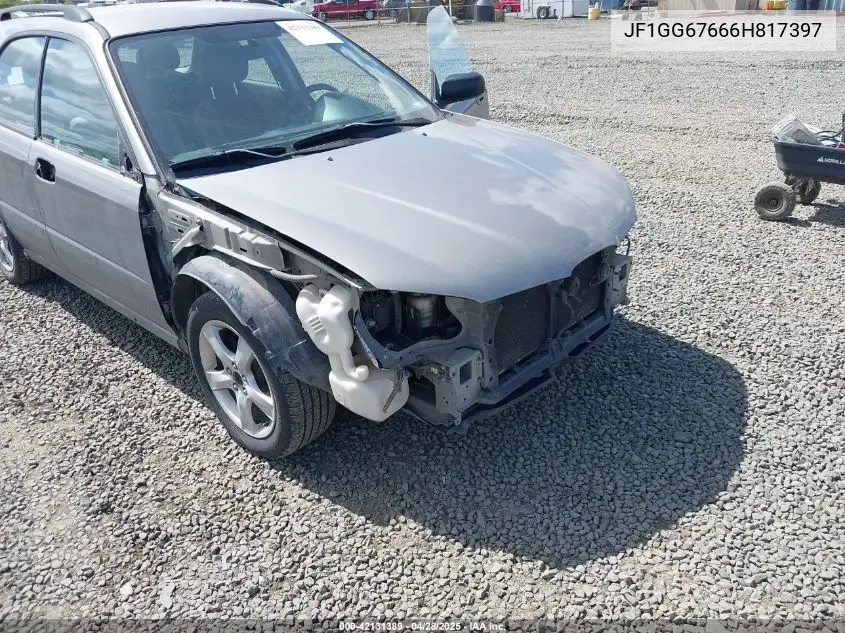 2006 Subaru Impreza 2.5I VIN: JF1GG67666H817397 Lot: 42131389