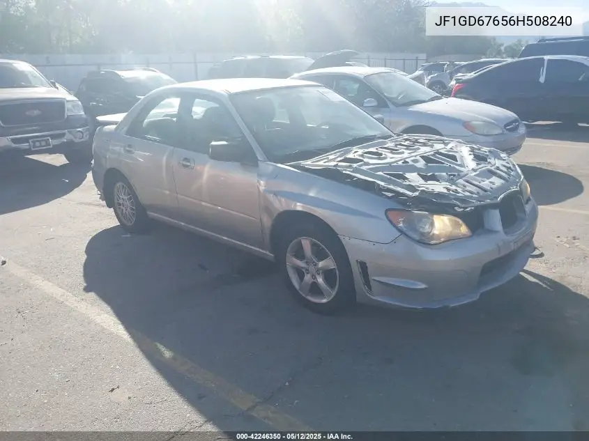 2006 Subaru Impreza 2.5I VIN: JF1GD67656H508240 Lot: 42246350
