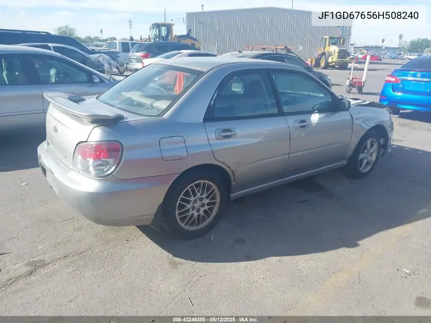2006 Subaru Impreza 2.5I VIN: JF1GD67656H508240 Lot: 42246350