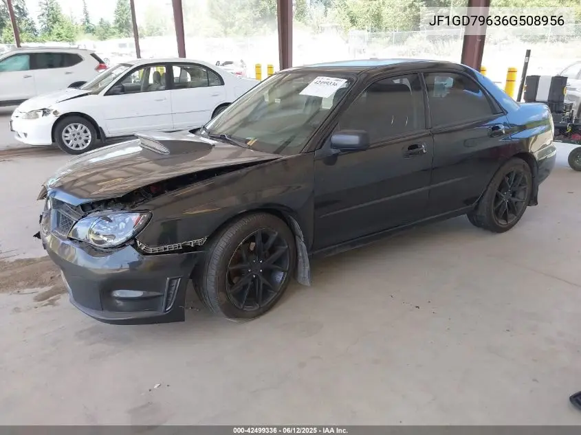 2006 Subaru Impreza Wrx/Wrx Limited/Wrx Tr VIN: JF1GD79636G508956 Lot: 42499336