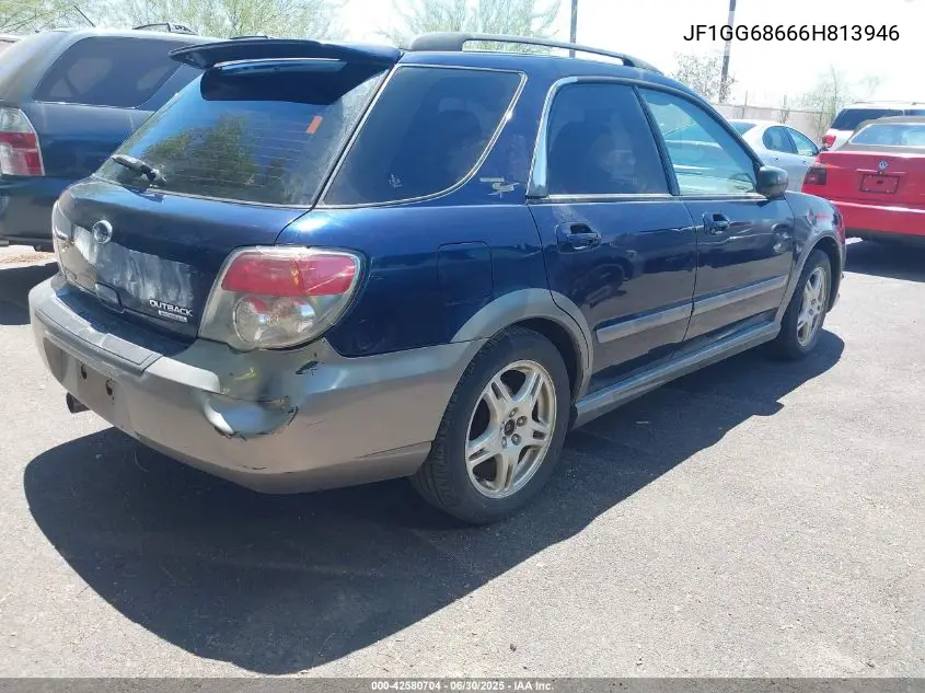 2006 Subaru Impreza Outback Sport Outback Sport/Outback Spc VIN: JF1GG68666H813946 Lot: 42580704