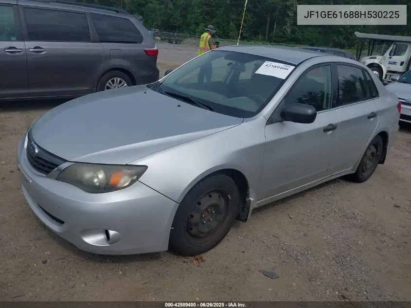 2008 Subaru Impreza 2.5I VIN: JF1GE61688H530225 Lot: 42589400