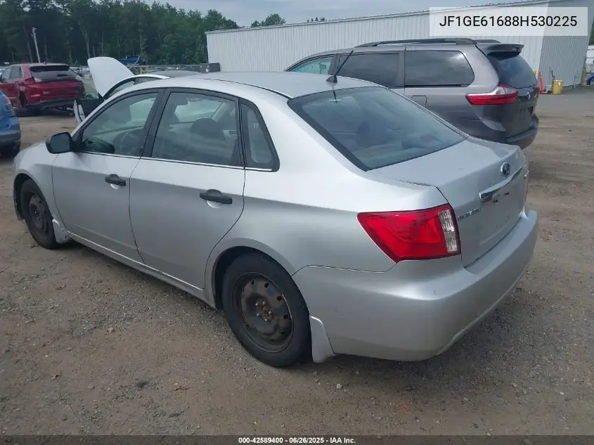 2008 Subaru Impreza 2.5I VIN: JF1GE61688H530225 Lot: 42589400