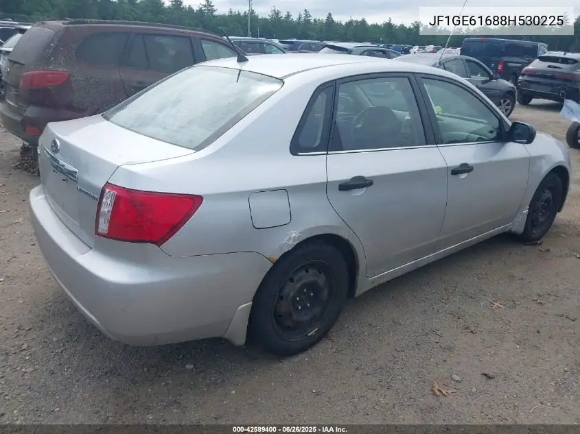2008 Subaru Impreza 2.5I VIN: JF1GE61688H530225 Lot: 42589400