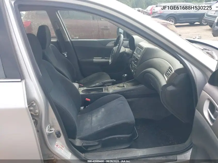 2008 Subaru Impreza 2.5I VIN: JF1GE61688H530225 Lot: 42589400
