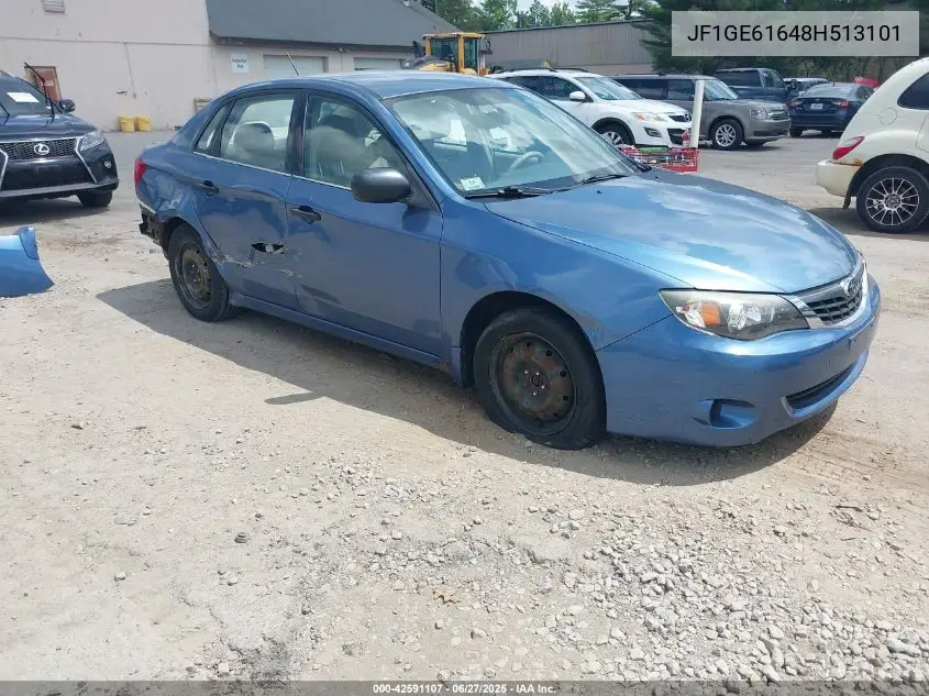 2008 Subaru Impreza 2.5I VIN: JF1GE61648H513101 Lot: 42591107