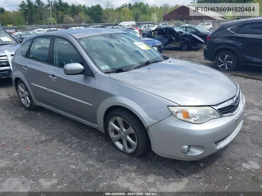 2009 Subaru Impreza Outback Sport VIN: JF1GH63669H820484 Lot: 42200269