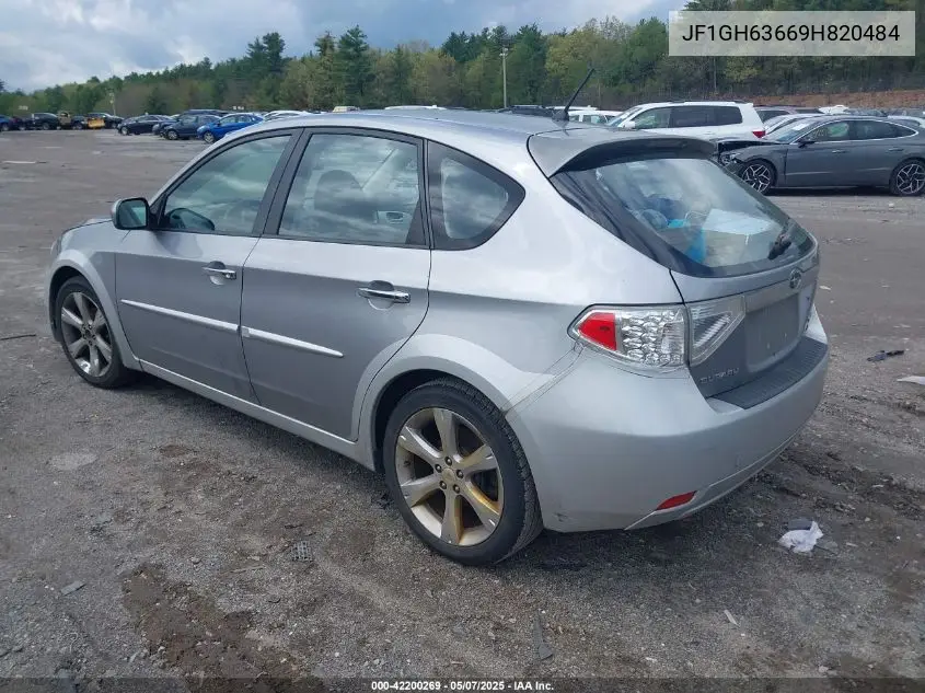 2009 Subaru Impreza Outback Sport VIN: JF1GH63669H820484 Lot: 42200269