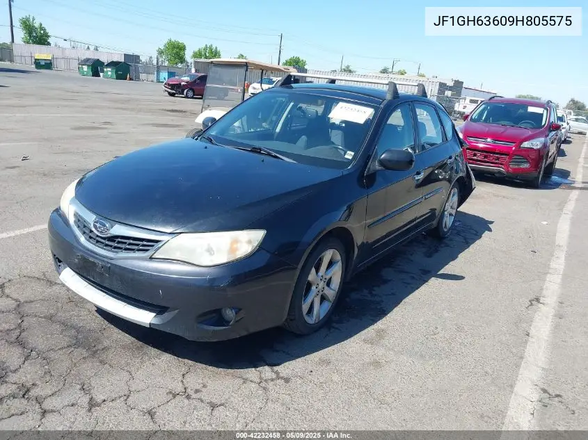 2009 Subaru Impreza Outback Sport VIN: JF1GH63609H805575 Lot: 42232458