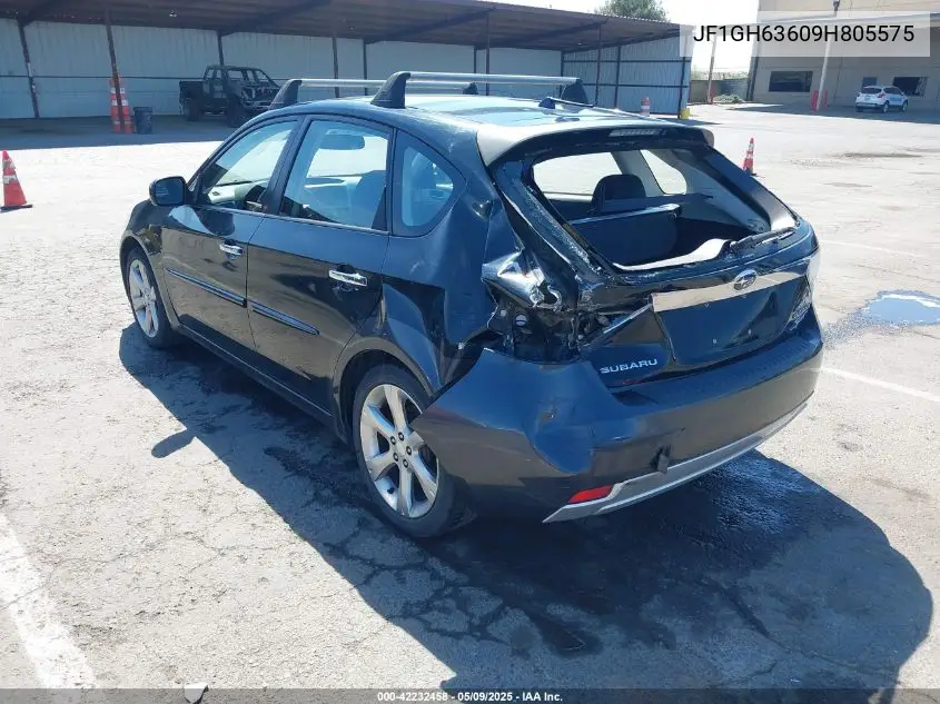2009 Subaru Impreza Outback Sport VIN: JF1GH63609H805575 Lot: 42232458