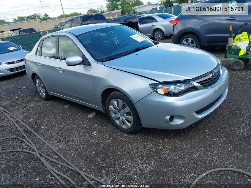 2009 Subaru Impreza 2.5I VIN: JF1GE61689H515791 Lot: 42247361