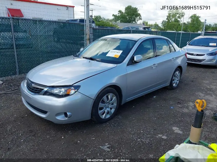 2009 Subaru Impreza 2.5I VIN: JF1GE61689H515791 Lot: 42247361