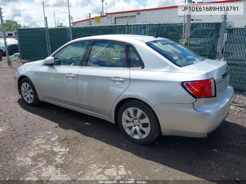 2009 Subaru Impreza 2.5I VIN: JF1GE61689H515791 Lot: 42247361